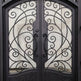 Wrought Iron Door | Square Top With kickplate | Model # IWD 1007-Taimco