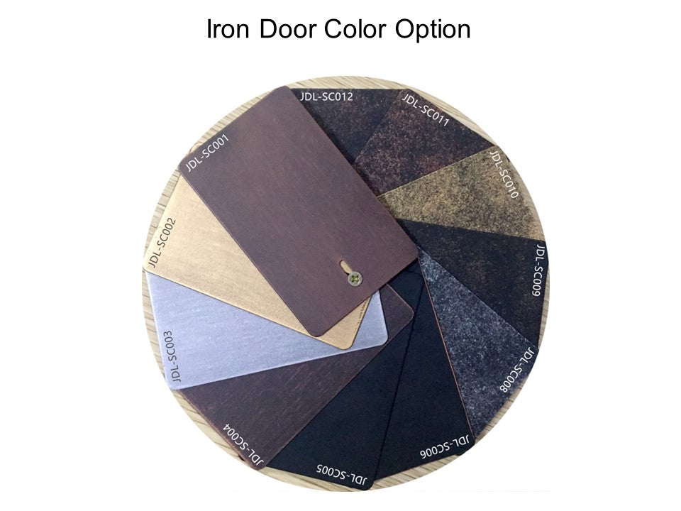 Wrought Design Iron Door | Curvy Top With kickplate | Model # IWD 1073-Taimco