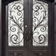 Wrought Iron Door | Square Top With kickplate | Model # IWD 1011-Taimco