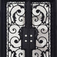 Wrought Iron Door | Square Top With Kickplate | Model # IWD 1012-Taimco