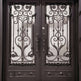 Wrought Iron Door | Square Top With kickplate | Model # IWD 1047-Taimco