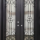 Wrought Iron Door | Square Top With kickplate | Model # IWD 1050-Taimco