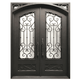 Wrought Iron Door | Square Top With kickplate | Model # IWD 963-Taimco