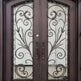 Wrought Iron Door | Square Top With kickplate | Model # IWD 978-Taimco