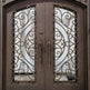 Wrought Iron Door | Square Top With kickplate | Model # IWD 988-Taimco