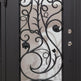 Wrought Iron Door | Square Top With kickplate | Model # IWD 989-Taimco