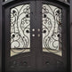 Wrought Iron Door | Square Top With kickplate | Model # IWD 989-Taimco