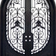 Wrought Iron Double Swing Front Door | Arched Top | Model # IWD 899-Taimco