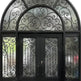 Wrought Iron Double Swing Front Door | Arched Top | Model # IWD 964-Taimco