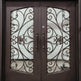 Wrought Iron Double Swing Front Door | Model # IWD 896-Taimco