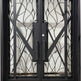 Wrought Iron Vatican Iron Door | Square Top With kickplate | Model # IWD 972-Taimco