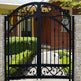 Royal Spiral Vintage &amp; Fence Design Metal Garden Gate| Modern Fabrication Metal Pool Gate | Made in Canada – Model # 311