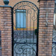Modern Fence &amp; Decorative Metal Garden Gate | Custom Fabrication Metal Side Yard Gate | Made in Canada – Model # 222
