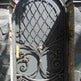 Royal Victorian Crisscross Design Metal Side Walk Gate | Custom Fabrication Back Yard Metal Gate| Made in Canada – Model # 224