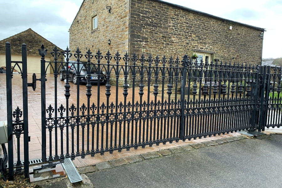Radleigh Wrought Iron Gates | Swing Gate | Model # 145