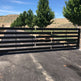 Unique &amp; Gorgeous Square Box Design Driveway Gate | Custom Fabrication Heavy Duty Entry Gate | Made in Canada– Model # 172