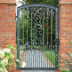 Beautiful Wrought iron Side Gates and Garden Gates in unique designs | Made in Canada – Model # 241