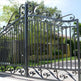 Stylish &amp; Unique Entrance Gate | Dual Swing Metal Entry Gate | Made in Canada – Model # 123