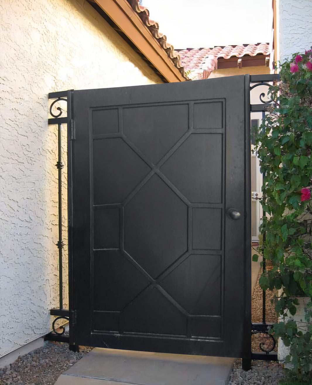 Solid Iron Entrance Gate | Model # 314