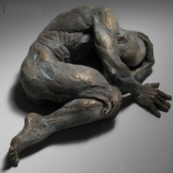 Bronze Figure Wall Art Statue Matteo Pugliese Sculptures Model # MSC1230