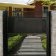 Gorgeous Iron Rod Design Metal Side Walk Gate | Custom Fabrication Metal Back Yard Gate | Made in Canada – Model # 309
