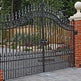 Cranleigh Wrought iron gates – Dual Swing Driveway Gate | Classic Fence Design Entry Gate | Made in Canada – Model # 061