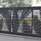 Custom Fabricated Leaves Design Entrance Gate | Heavy Duty Sliding Driveway Gate | Made in Canada – Model # 094