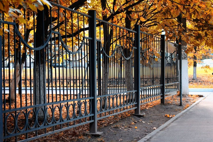 Ornamental Fence Panel - Wrought Iron Fence | Heavy Duty Metal Fence | Made in Canada – Model # FP927