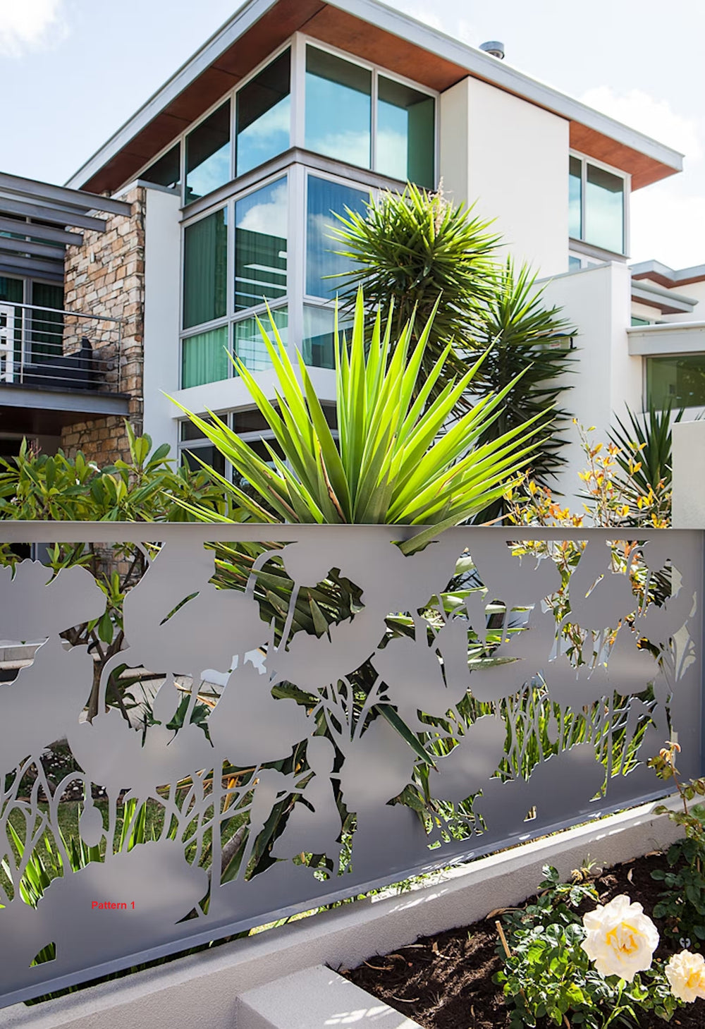 Metal Decorative Plasma Cut Fence Panel | Heavy Duty Metal Fence | Made in Canada | Model # FP937