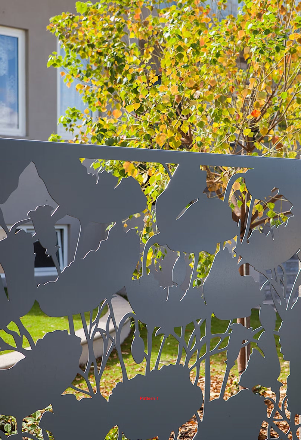 Metal Decorative Plasma Cut Fence Panel | Heavy Duty Metal Fence | Made in Canada | Model # FP937