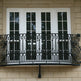 Wrought Iron Balcony Railing Aphrodite Juliet Design - Railing Balcony Panels - Decorative Heritage Style Rail - Made in Canada - Model # DRP975