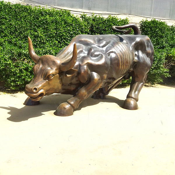 Famous Bronze Wall Street Bull Statue Replica Model # MSC1246