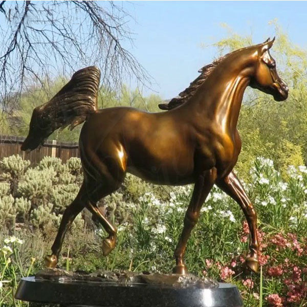 Large Outdoor Decorative Bronze Horse Sculpture Model # MSC1274-Taimco