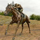 Life-Size Outdoor Bronze Racing Horse Sculpture Model # MSC1299