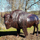 Garden Large Bronze Bison Statue Model # MSC1302