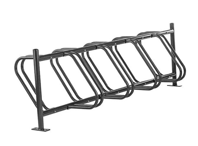 Public Bike Rack - Outdoor Steel Bike Rack - Model # BR2344