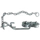 Steel Banana Cableway Roller Trolley With Chains  | Model # HBR ( Pack of 5 )