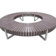 Round Tree Wood Bench for Outdoor Public Street and parks | Model COLL1694