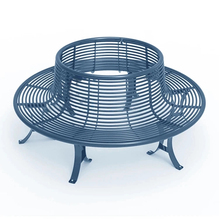 Circular outdoor metal Tree Bench | Model COLL1696