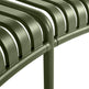 Palissade Modular Circular Outdoor Metal Bench Without Back | Model COLL1704