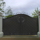 Artistic Steel Gate | Modern Gate Design | Made In Canada - Model # 717