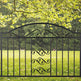 Ornamental Fence Panel - Wrought Iron Fence | Heavy Duty Metal Fence | Made in Canada – Model # FP916-Taimco