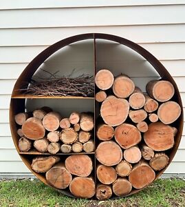 Adirondack Round Steel Firewood Rack | Model # FR547
