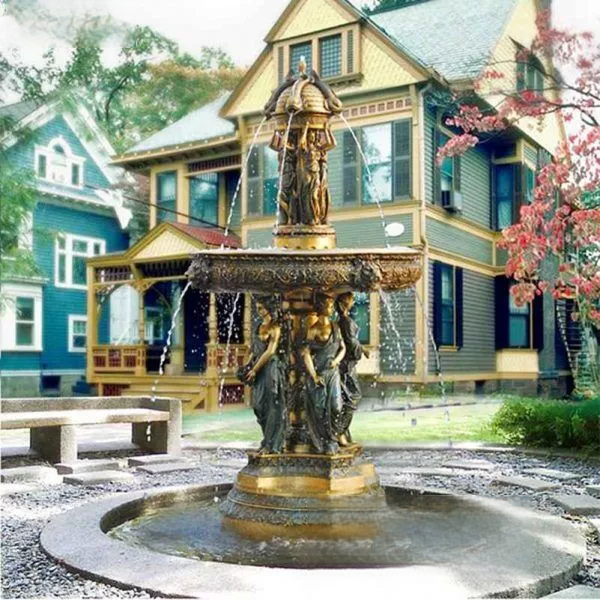 Large Outdoor Garden Antique Bronze Statue Fountain  # MSC1228