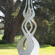 Elan abstract sculpture that explores line form and space- Metal Art Decorative Peace | Metal Art Accent - Model # MA1170