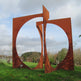 Climax Rustic Sculpture Design - Metal Art Decorative Peace | Metal Art Accent - Model # MA1180