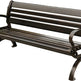 Metal Benches Aluminum Frame Casting & Steel Slat Seating | Model MB181