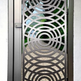 Laser Cut Artistic Circular Design Metal Pool Gate| Custom Fabrication Metal Side Walk Gate| Made in Canada – Model # 742