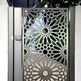 Simplistic Laser Cut Artistic Floral Design Metal Yard Gate |Modern Fabrication Metal Back Yard Gate | Made in Canada – Model # 755