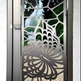Beautiful Laser Cut Artistic Butterfly Design Metal Garden Gate | Modern Fabrication Metal Yard Gate | Made in Canada – Model # 773